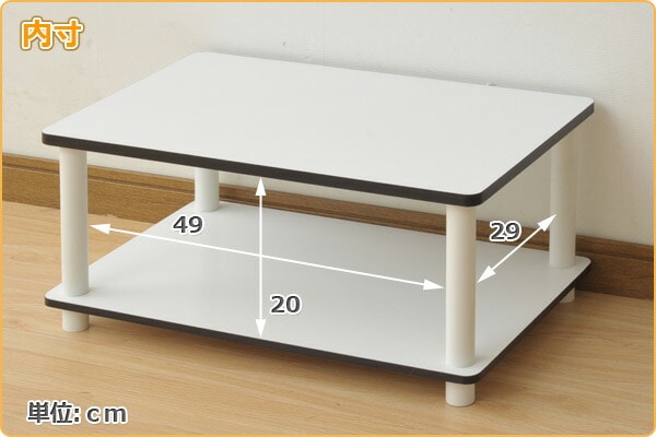 テレビ台(幅60) YWTV-6040(WH/WH) ホワイト 山善 YAMAZEN