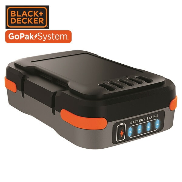 【10％オフクーポン対象】GoPak 10.8V 充電池 (USBケーブル付き) BDCB12U ブラックアンドデッカー(BLACK＆DECKER)