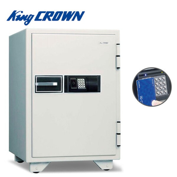 ICカード式 耐火金庫 家庭用 日本製 KS-50RFEA 日本アイエスケイ King CROWN