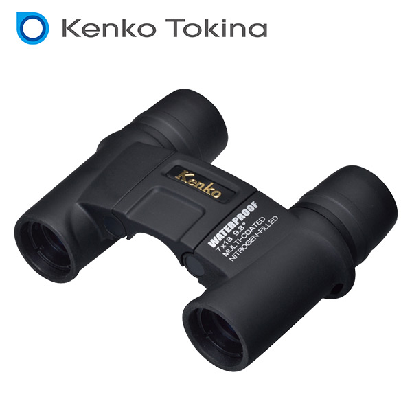 防水 双眼鏡 (倍率7倍)(対物レンズ18mm) 二軸式ダハプリズムモデルケース ストラップ付 DH SGWP ケンコー KENKO