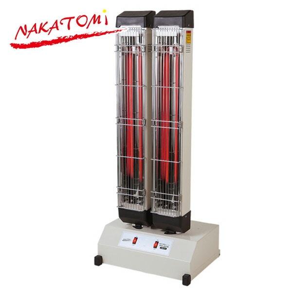 【代引不可】【法人・施設限定】 遠赤外線電気ヒーター IFH-20TP (50/60Hz兼用) 熱出力3.4kW (据付工事必要) ナカトミ NAKATOMI