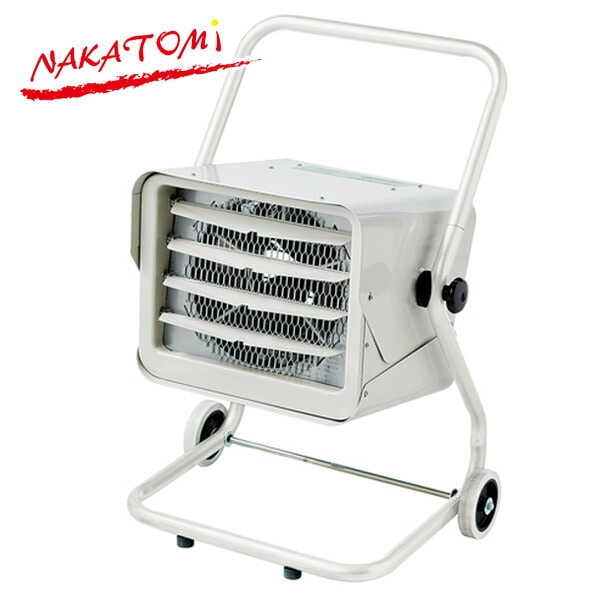 【代引不可】【法人・施設限定】 電気ファンヒーター TEH-50 (50/60Hz兼用) 熱出力5kW (据付工事必要) ※個人宅配不可商品 ナカトミ NAKATOMI