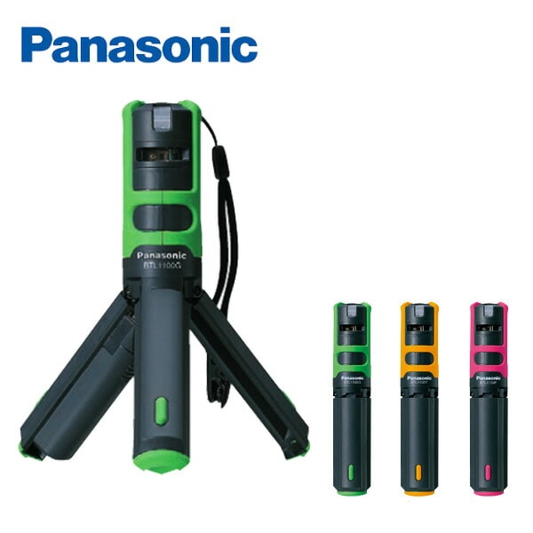 レーザーマーカー 墨出し名人 ケータイ 壁十文字タイプ(水平＋鉛直) プラスチックケース付 BTL1100G グリーン パナソニック Panasonic