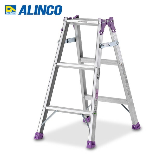 【10％オフクーポン対象】アルミ製 はしご兼用脚立 (90cm) MR-90W アルインコ ALINCO