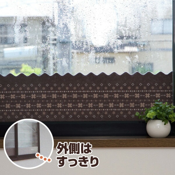 【10％オフクーポン対象】窓に貼る結露吸水シート U-Q303 ノルディック ユーザー