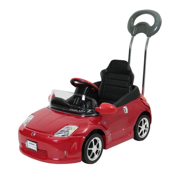 【10％オフクーポン対象】乗用玩具 フェアレディZ Z33型 押し手付きペダルカー(対象年齢1.5-4歳) Z33-H ミズタニ