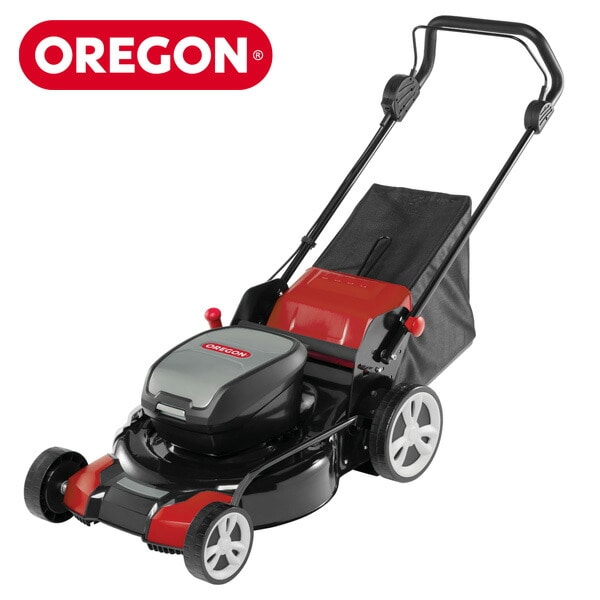 芝刈り機 充電式 電池付き 36V 刈幅500mm 刈高6段階調整 LM400-X7 オレゴン OREGON