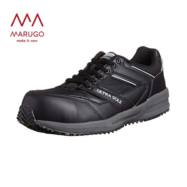 【10％オフクーポン対象】安全靴 ウルトラソール #101 ULTRA101 06 ブラック/グレー 丸五 マルゴ