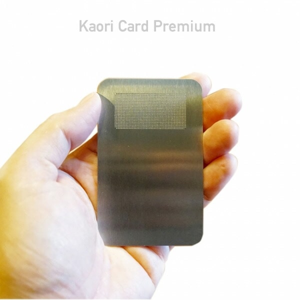 【代引不可】Kaori Card U (カオリ カード ユー) プレミアム 名刺 名刺入れ カード 香り におい レリーフ RE:LEAF