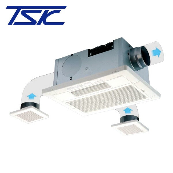 販売終了】浴室換気乾燥暖房器具 (天井取付タイプ・3室換気タイプ) BF