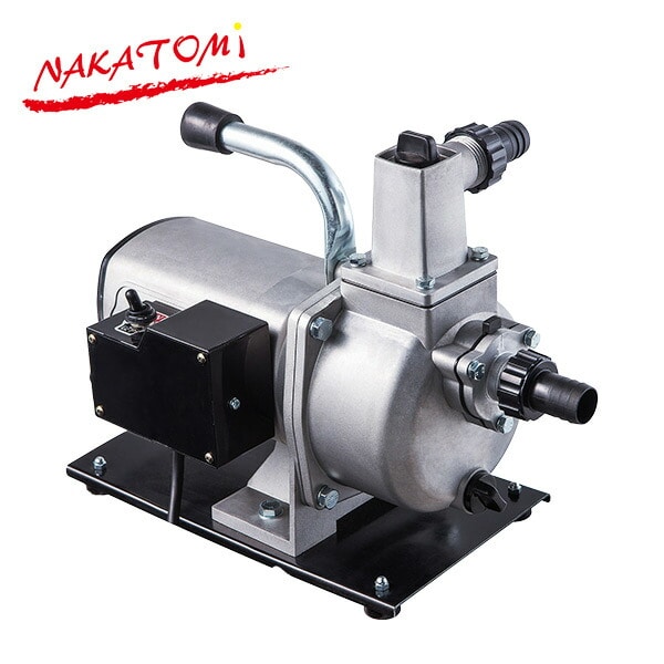 電動 モーターポンプ 1インチ 100L/min 散水 洗浄 EMP-25 ナカトミ NAKATOMI ドリームパワー