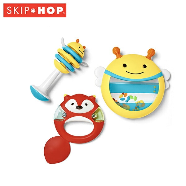 ミュージックセット (ドラム タンバリン カラカラ) 楽器 おもちゃ TYSH303253 スキップホップ SKIP HOP