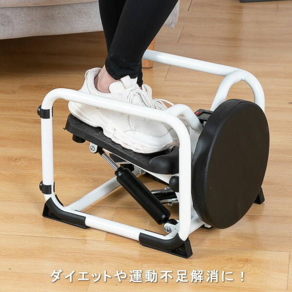 ステッパー マルチフィットネス テレフィットZ パワーバンド付き WKS518 ホワイト和漢侍