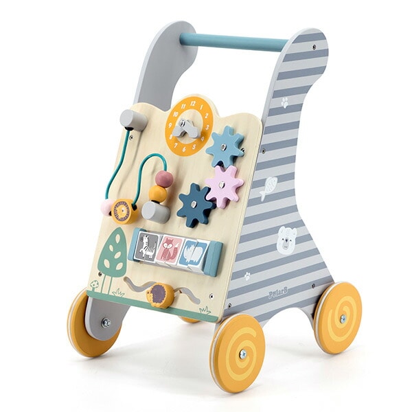 【10％オフクーポン対象】ベビーウォーカー 手押し車 木製 おもちゃ ベビー 赤ちゃん(対象月齢18か月から) TYPR44028 ポーラービー Polar B