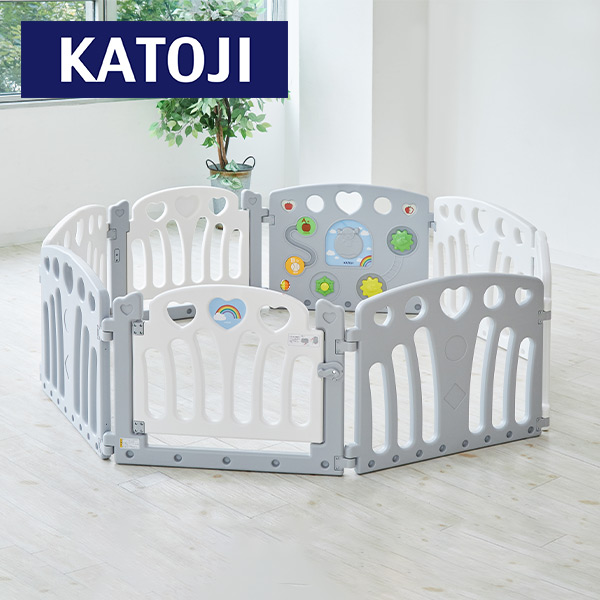 カトージ 2ドアベビーサークル 美品 KATOJI-