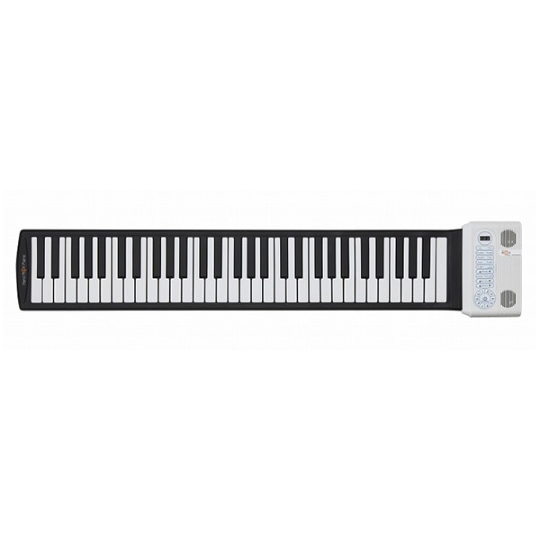【10％オフクーポン対象】ハンドピアノ 61鍵盤 充電式 128音色 サスティン機能 コンパクト収納 グランディア HRP-61K とうしょう