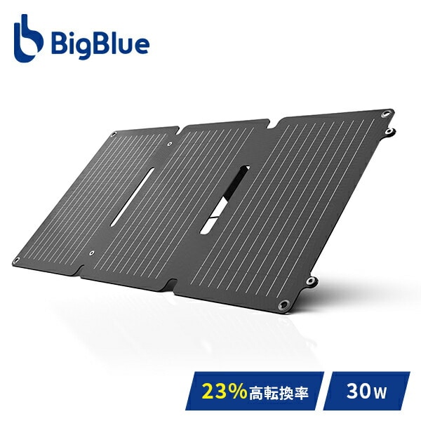 Bigblue ソーラーパネル Solarpowa30 30W SP30 Bigblue Tech(ビッグブルーテック)