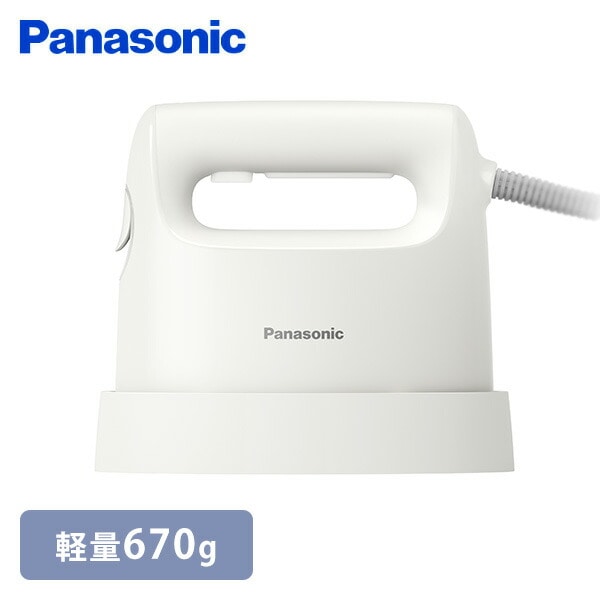 衣類スチーマー 軽量 コンパクト NI-FS40A ホワイト パナソニック Panasonic