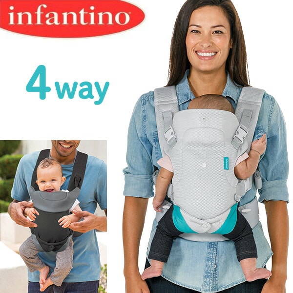 抱っこ紐 LIGHT＆AIRY 4WAY (対象 3.6～14.5kg) インファンティーノ infantino