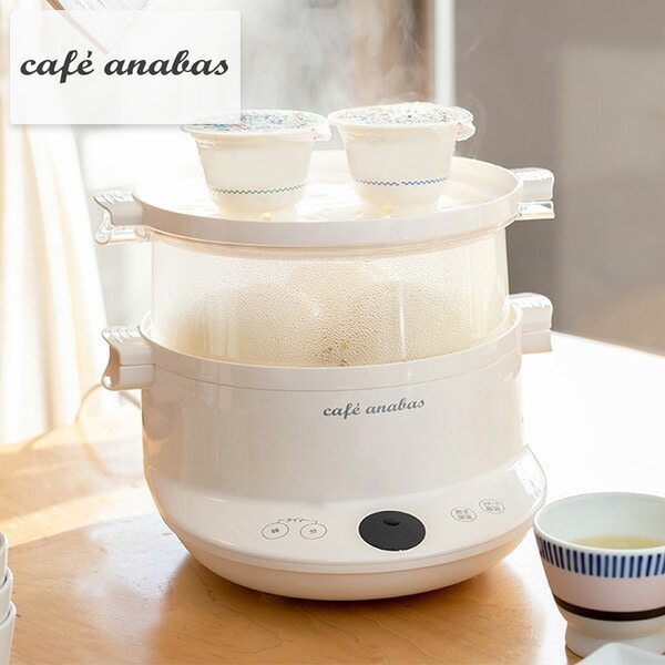 スチーム名人 かんたん蒸し器 L スチームクッカー 2段  SE-003 太知HD アナバス ANABAS