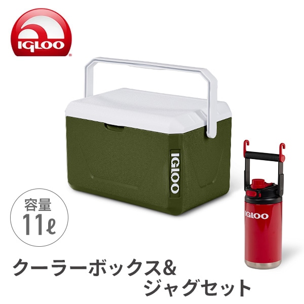 イグルー クーラーボックス ネスティングクーラー 11L スポーツジャグセット 132807/131488 IGLOO イグルー