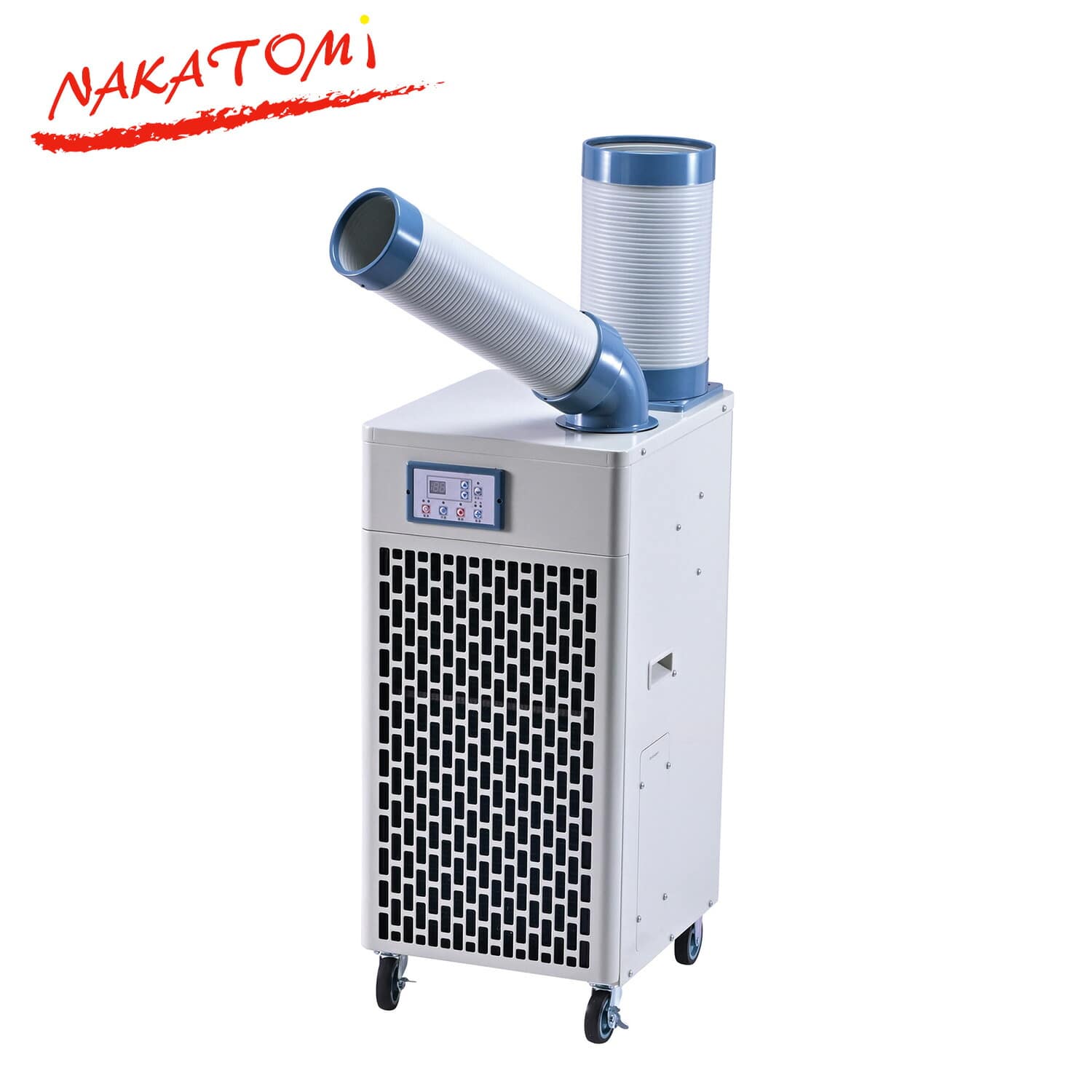 【10％オフクーポン対象】 スポットエアコン 冷暖タイプ 2Way 排熱ダクト付き 単相100V 排熱ダクト/キャスター付き SAC-27HCS ナカトミ NAKATOMI