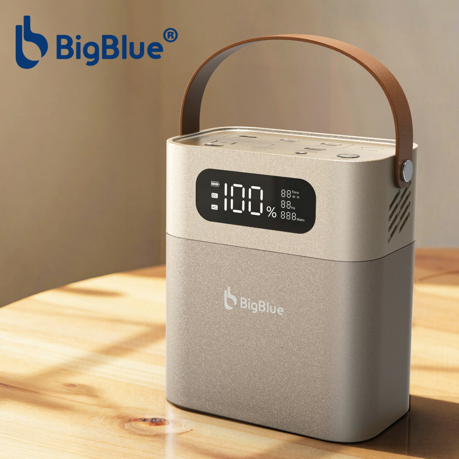 ポータブル電源 リン酸鉄 Cellpowa100 パススルー充電 機内持ち込み可 102.4Wh 32,000mAh CP100 Bigblue Tech ビッグブルーテック