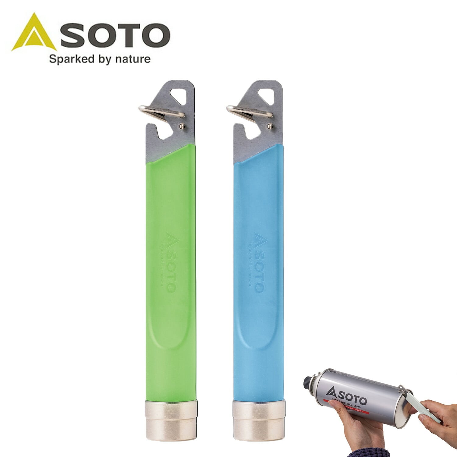 ガス抜きツール ルミナスシリーズ OD缶/CB缶/ねじ込み缶対応 ST-770LU/ST-770LUBL SOTO ソト