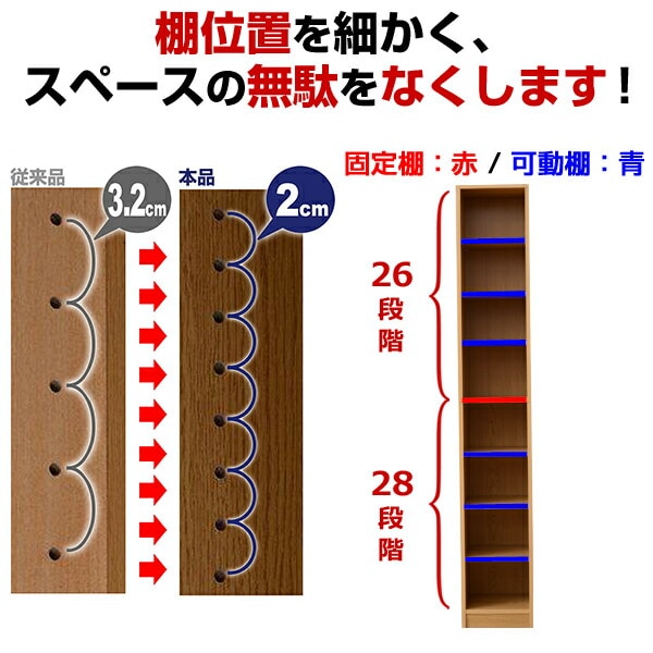 販売終了】本棚 本がすっきり オープンラック 30幅 CPB-1830J | 山善