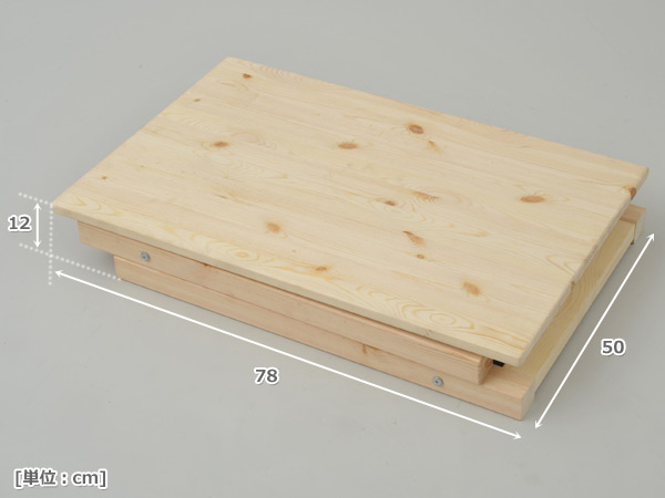 折りたたみテーブル 折りたたみ テーブル パイン材 (幅78 奥行50) MJT-7850HF 山善 YAMAZEN