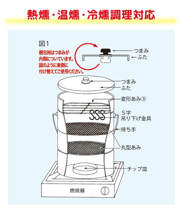 くんせい器 スモーくん DX(デラックス)ロング マルカ