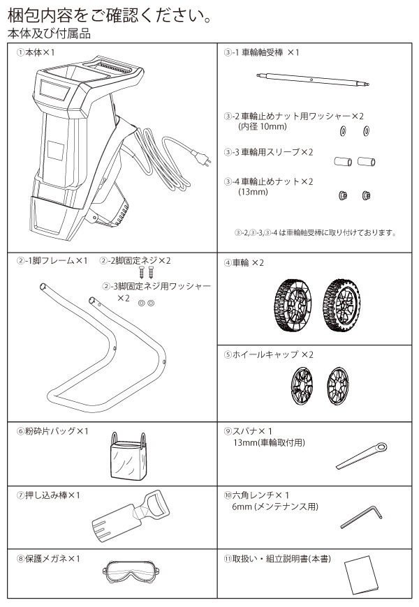 粉砕機 園芸用 電動 ガーデンシュレッダー YGS-30B | 山善ビズコム