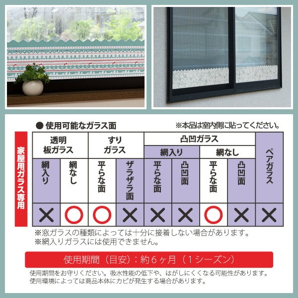 【10％オフクーポン対象】窓に貼る結露吸水シート 2枚組 U-Q590 ウインター ユーザー