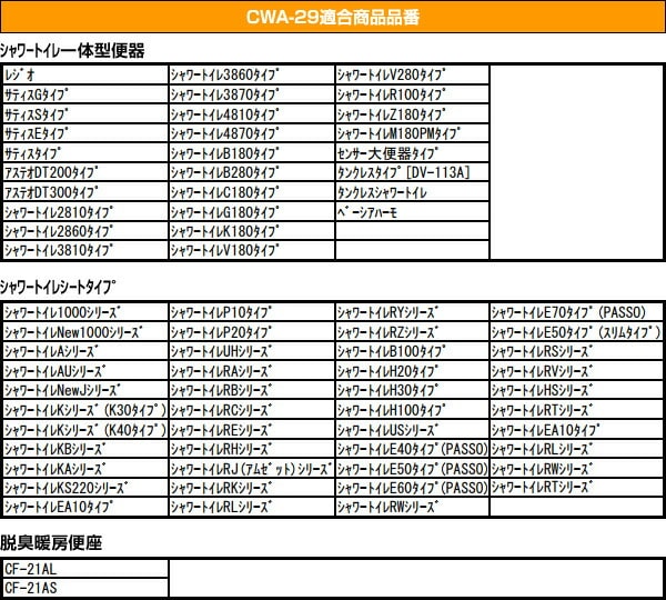 スーパーセピオライト脱臭カートリッジ PK-CWA-29 イナックス INAX