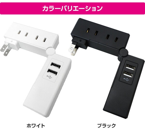 入園入学祝い TOP LAND TW1NW USBスマートタップ2.4A NW