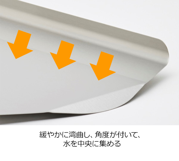 水切りラック用トレイ単品 縦置きロング/縦置き/横置き ハナウタ hanauta【10％オフクーポン対象】