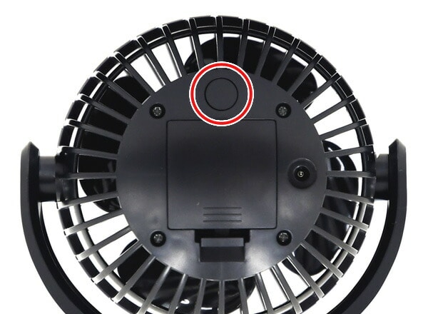 扇風機 どこでもFAN ホーム＆カー SF-DF20BK ブラック トップランド TOPLAND