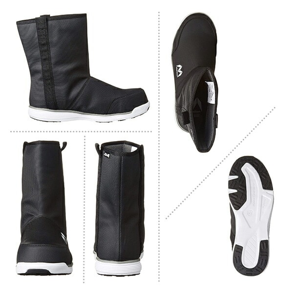 安全靴 マンダムセーフティーHIGH #370 MNDM370 09 ブラック/ホワイト