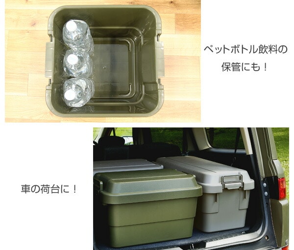 トランクカーゴ 座れる 収納ボックス50L TC-50 リス RISU【10％オフクーポン対象】