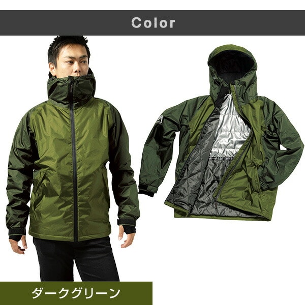 防水 防寒着 防水防寒ジャケット AS-3730 マック Makku
