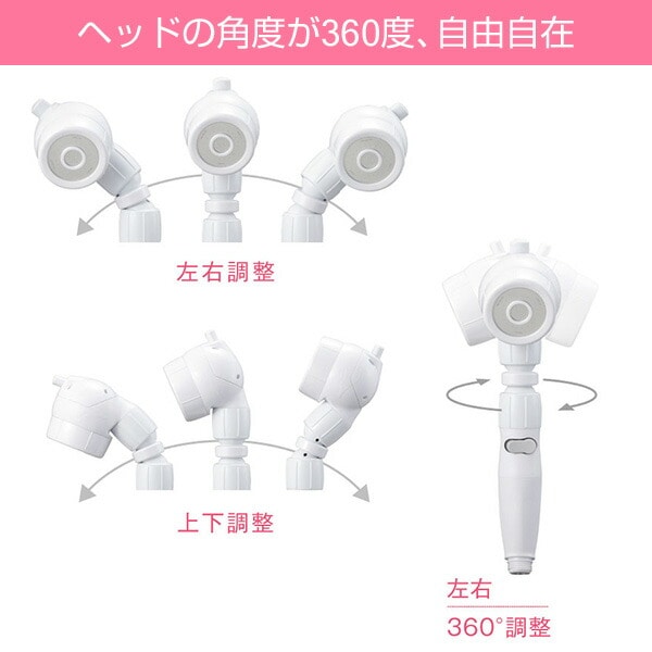 【10％オフクーポン対象】3Dアースシャワーヘッドスパ (3D earth shower HeadSPA)3D-B1A アラミック Arromic