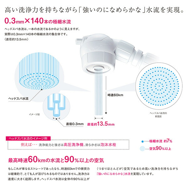 3Dアースシャワーヘッドスパ (3D earth shower HeadSPA)3D-B1A アラミック Arromic【10％オフクーポン対象】