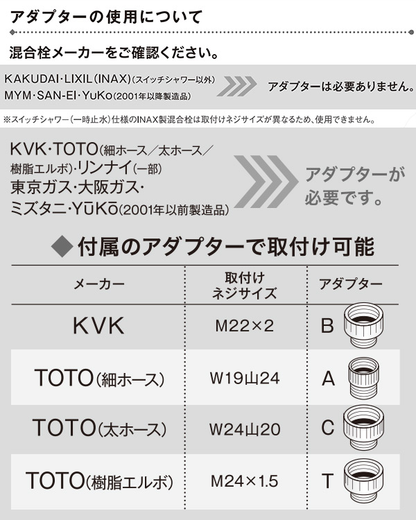 高耐久 抗菌シャワーホース 1.8m メーカー保証3年付き H-A1A ホワイト アラミック Arromic【10％オフクーポン対象】