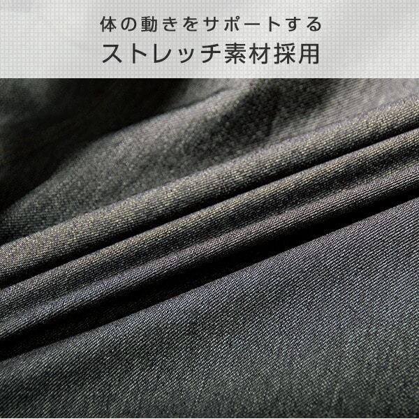 レインパンツ デニム 透湿防水 ストレッチ AS-961 デニムネイビー マック Makku