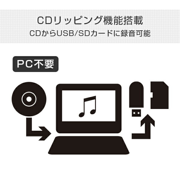 ポータブルDVDプレーヤー 15.6インチ 大画面 CDリッピング機能 TPD-L156 ブラック 山善 YAMAZEN キュリオム Qriom