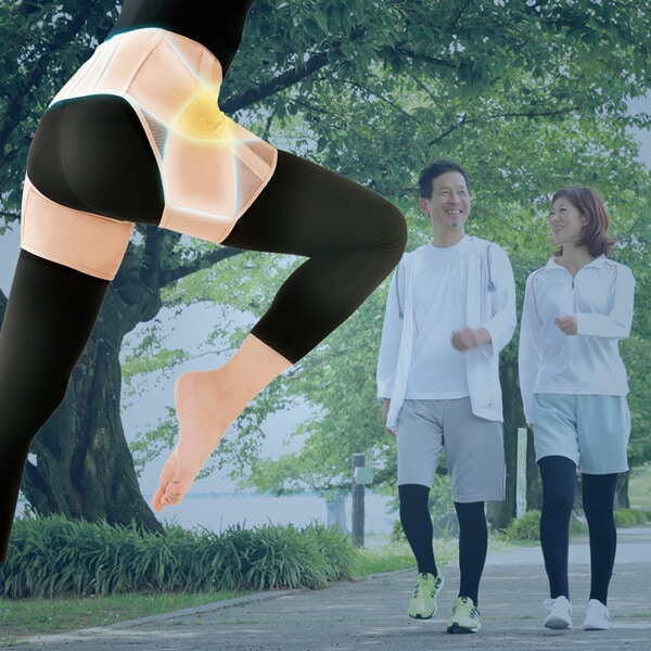 勝野式 楽歩人バランスサポーター 男女兼用 (LL-3L/3L-4L) メイダイ