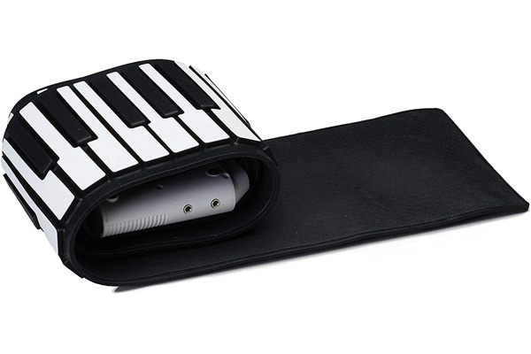 ハンドピアノ グランディア 88鍵盤 充電式 128音色 サスティン機能 コンパクト収納 HRP-X88 ブラック/ホワイト とうしょう