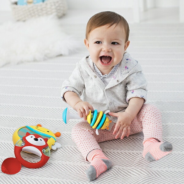 ミュージックセット (ドラム タンバリン カラカラ) 楽器 おもちゃ TYSH303253 スキップホップ SKIP HOP