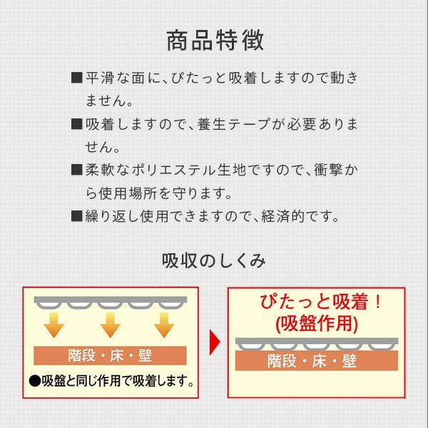 養生用吸着ぴたマット 91cm×180cm カットタイプ 日本製 YM-1 ワタナベ工業