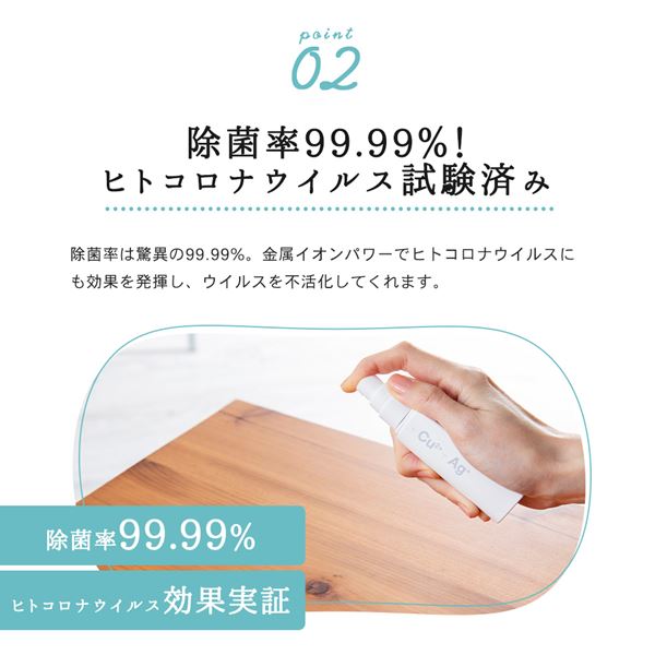 ウイルスバスター 水だけで除菌水を作る 携帯用除菌スプレー 30ml